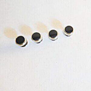 Nordstrom Black onyx  tuxedo studs